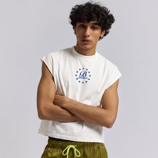 Customised sleeveless tanktop