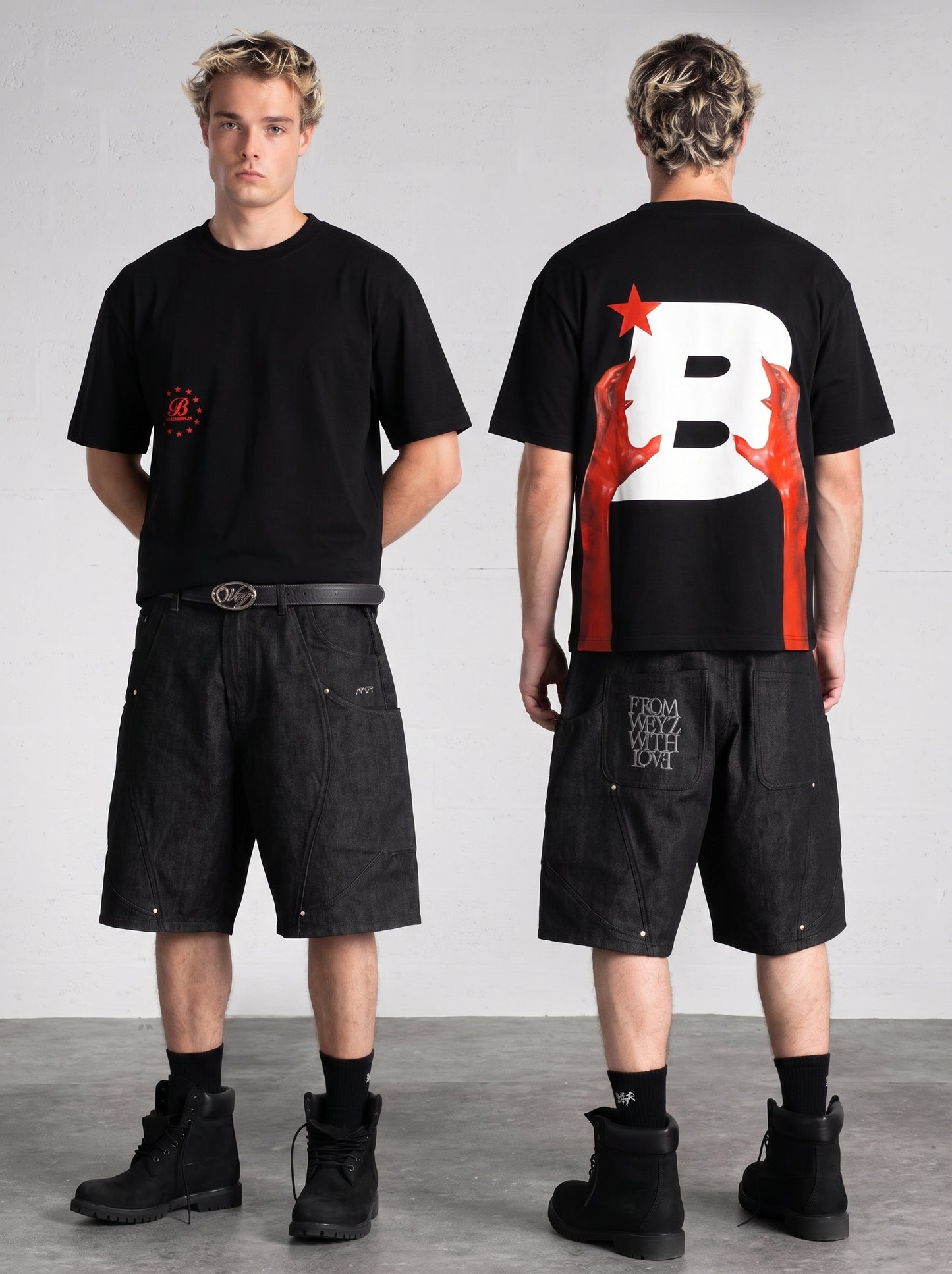 DOUBLE B STAR GRAPHIC T-SHIRT
